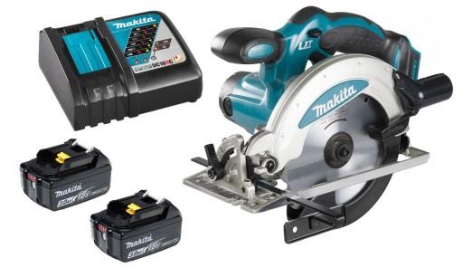 Циркулярна пила Makita Aku Saw LXT 18V 165 мм 2x3Ah BL1830 DC18RC DSS610Z