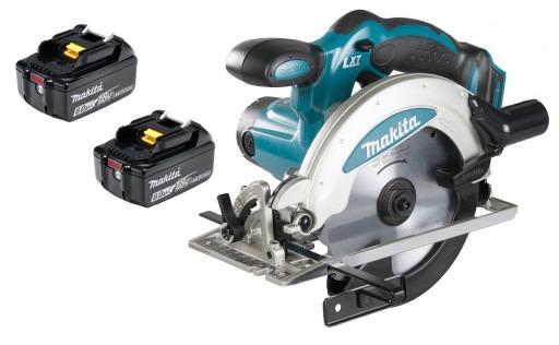 Циркулярна пила Makita Aku Saw LXT 18V 165 мм 2x6Ah BL1860 DSS610Z