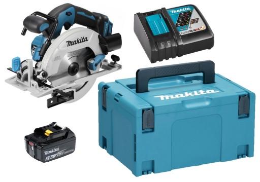 Makita Aku Saw Циркулярная пила LXT 18V 165mm 1x3Ah BL1830 DC18RC DHS680ZJ