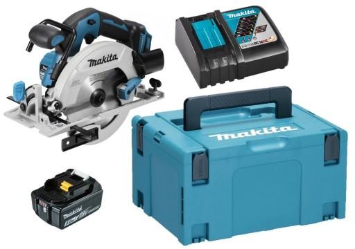 Makita Aku Saw Циркулярная пила LXT 18V 165mm 1x5Ah BL1850 DC18RC DHS680ZJ