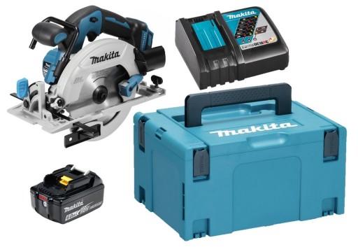 Makita Aku Saw Циркулярная пила LXT 18V 165mm 1x6Ah BL1860 DC18RC DHS680ZJ