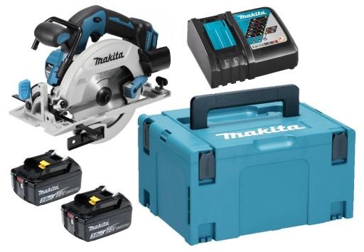 Makita Aku Saw Циркулярная пила LXT 18V 165mm 2x3Ah BL1830 DC18RC DHS680ZJ