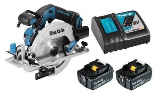 Makita Aku Saw Циркулярная пила LXT 18V 165mm 2x5Ah BL1850 DC18RC DHS680Z