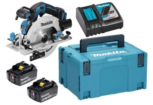 Makita Aku Saw Циркулярная пила LXT 18V 165mm 2x6Ah BL1860 DC18RC DHS680ZJ