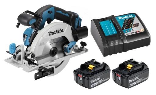 Makita Aku Saw Циркулярная пила LXT 18V 165mm 2x6Ah BL1860 DC18RC DHS680Z