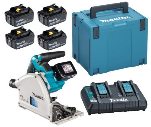 Циркулярная пила Makita Aku Погружная пила LXT 36V 4x3Ah BL1830 DC18RD DSP600ZJ