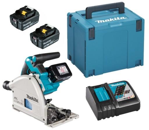 Циркулярная пила Makita Aku, погружная пила, LXT 36 В 2x5 Ач BL1850 DC18RC DSP600ZJ