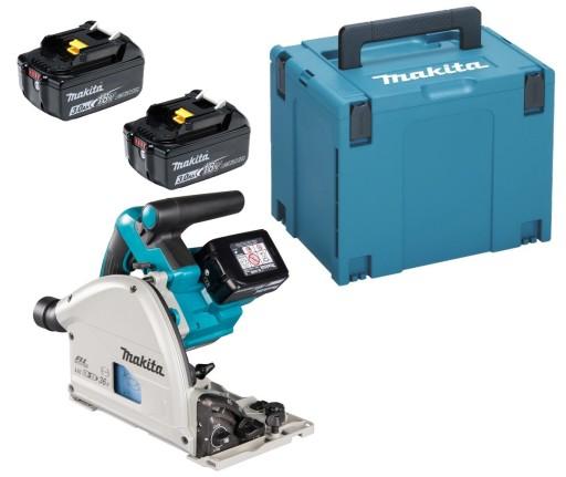 Циркулярная пила Makita Aku Погружная пила LXT 36V 165mm 2x3Ah BL1830 DSP600ZJ