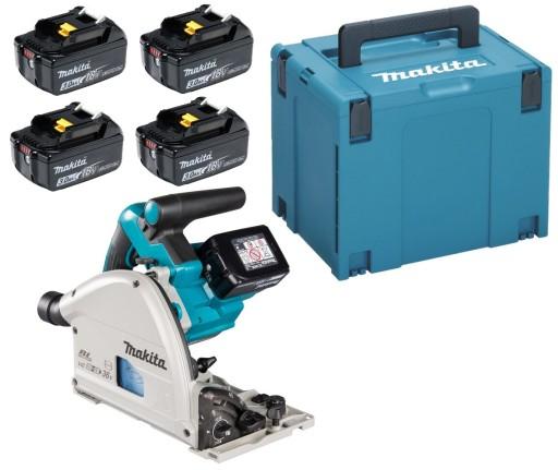 Циркулярная пила Makita Aku Погружная пила LXT 36V 165mm 4x3Ah BL1830 DSP600ZJ