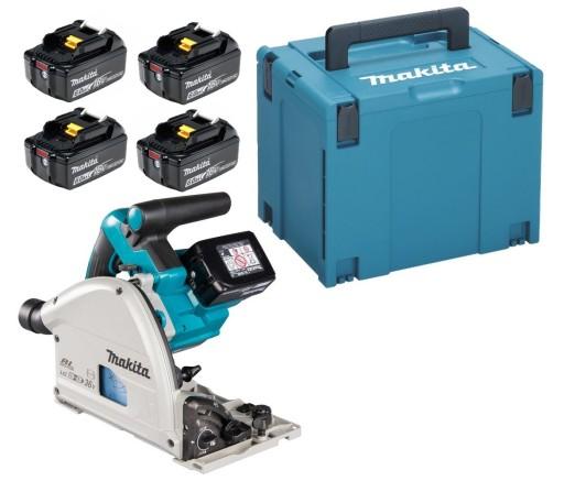 Циркулярная пила Makita Aku Погружная пила LXT 36V 165mm 4x6Ah BL1860 DSP600ZJ