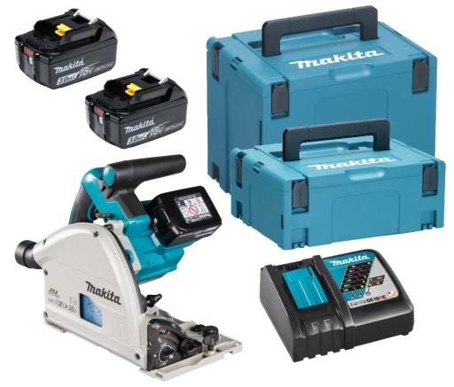 Погружная пила Makita Aku LXT 36V 2x3Ah BL1830 DC18RC MAKPAC DSP600ZJ