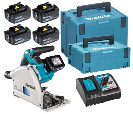 Погружная пила Makita Aku LXT 36V 4x3Ah BL1830 DC18RC MAKPAC DSP600ZJ