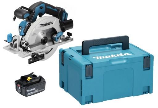 Ручная пила Makita Aku Циркулярная пила LXT 18V 165mm 1x3Ah BL1830 DHS680ZJ