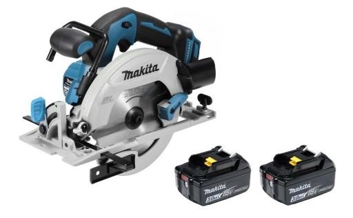 Ручная пила Makita Aku Циркулярная пила LXT 18V 165mm 2x3Ah BL1830 DHS680Z