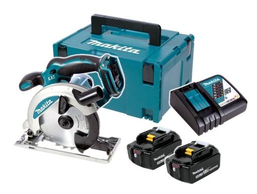 Дискова пила Makita DSS610RTJ Валіза з 2 акумуляторами