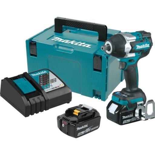 Makita DTW701RTJ Аккумуляторный ударный гайковерт 18 В 700/1000 Нм