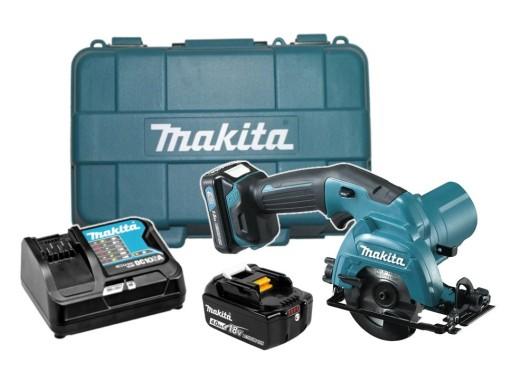 Циркулярная пила Makita HS301DSME, 2 зарядных устройства для аккумуляторов