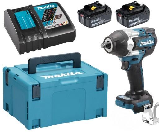 Ударний гайковерт Makita 18V 2x3AH DC18RC DTW700RFJ