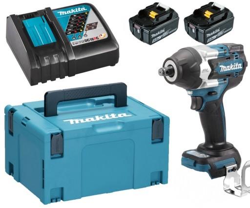 Ударний гайковерт Makita 18V 2x5AH DC18RC DTW700RTJ