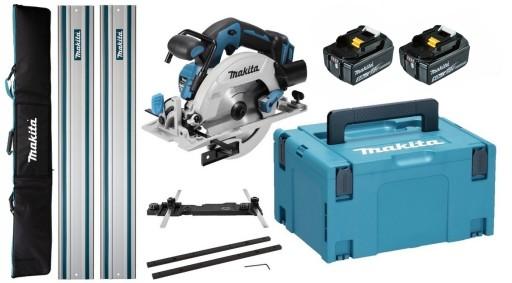 Пила Makita 2x5Ah BL1850 Роз'єм адаптера Bag Rail 2x1.5M DHS680ZJ