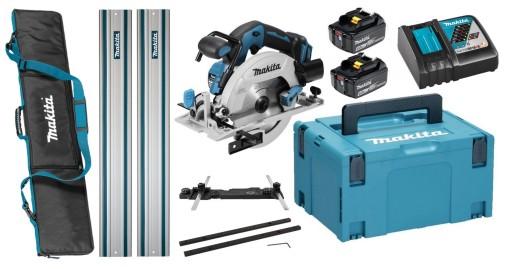 Makita Saw 2x6Ah BL1860 DC18RC Адаптер с разъемом для сумки Рейка 2x1M DHS680ZJ