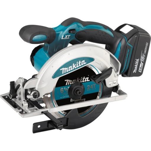 Акумуляторна циркулярна пила Makita 165мм 18В 2*5.0Ah M DSS610RTJ