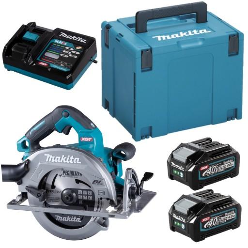 Циркулярная пила Makita Погружная пила 40 В XGT 2x4Ah BL4040 DC40RA HS003GM201