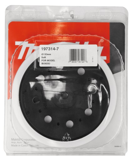 Makita оригинальная шлифовальная пластина для эксцентриковой шлифовальной машины BO6050