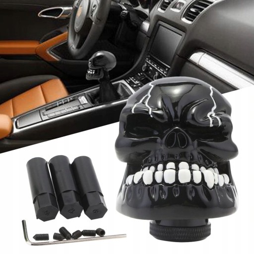 SDG2134 - Рычаг переключения передач мутантный череп