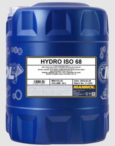 Маннол HLP-68 Гидро 20л