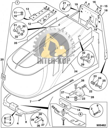 332/R0764 3333/U7021-Ik - Маска для Fastrack 2155 - 2170 -- 332/R0764 3333/U7021