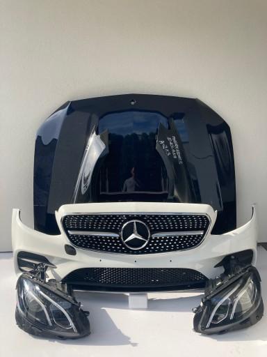 Маска бампер ліхтар Mercedes W213 AMG Е клас