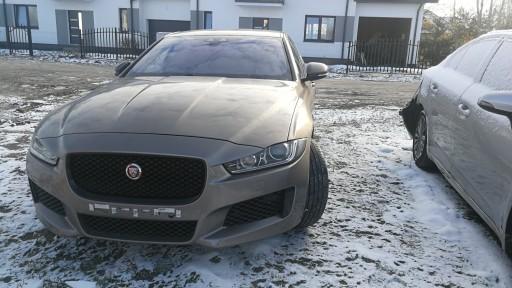 Maska zderzak błotnik przód Jaguar XE X760 R-sport BAG 15-19 kompletny p - Капот, бампер, переднее крыло Jaguar XE X760 R-sport BAG 15-19