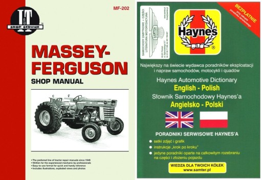 Massey Ferguson MF 175 180 205 210 220 (1964-1984) инструкция +бесплатно 24 часа