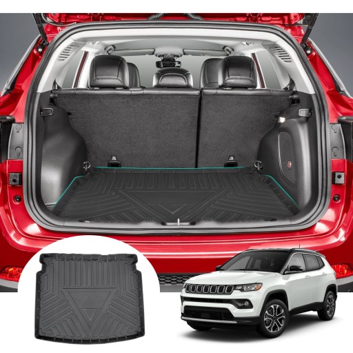 Коврик в багажник Jeep Compass II MP 4XE Hybrid Facelift 2017-2022 2023