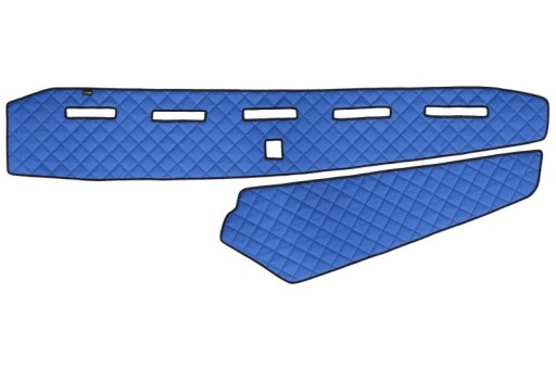 Килимок для приладової панелі (без отвору для датчика наближення) синій, E