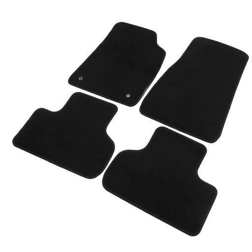 Коврик для ковра черный удобный классический