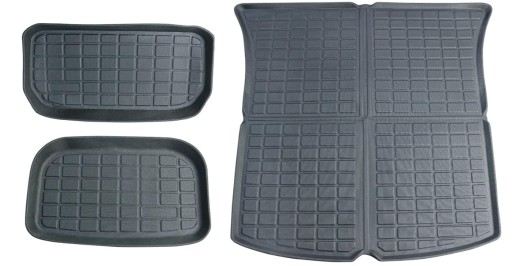 Коврики в багажник, GAFAT, черные, Durable