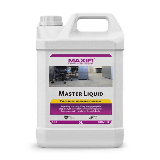 Maxifi Master Liquid 5000ml pre-spray для жирных пятен