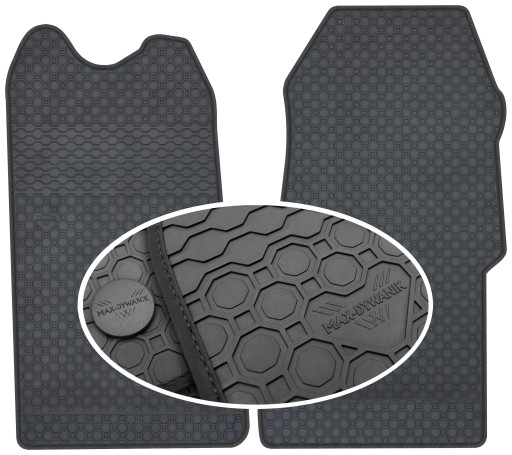 Maxus e-deliver 9 VAN 2019 - гумові килимки PrimeLiner - чорні