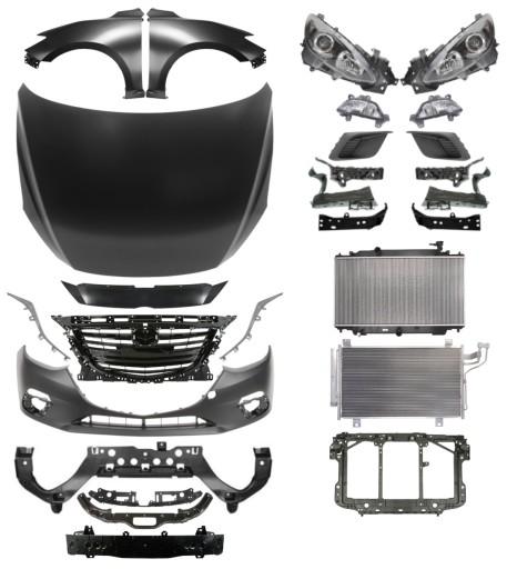 4641 - Mazda 3 13-17 Ремень капота, бампера и крыла
