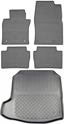 Mazda 3 IV BP SD 4D 2019 - КОМПЛЕКТ - Коврик в багажник + коврик для ног