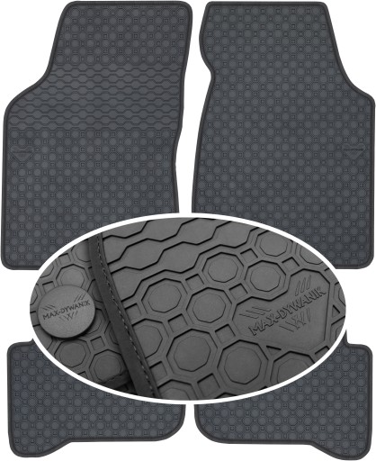 Mazda 323 IV BG 1989-1994 гумові килимки PrimeLiner - Чорні