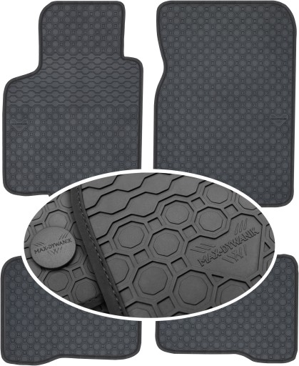 Mazda 323 V BA SD 1994-1998 Коврики резиновые PRIMELINER