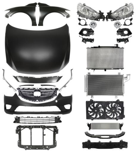 4574 - Mazda 6 12-15 Ремень капота, бампера и крыла