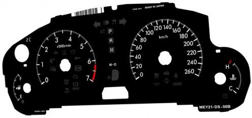 Mazda 6 США 2.5 l 08-12 заміна дисків миль / год на км