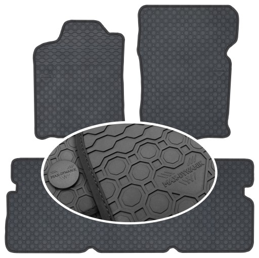 Mazda 626 IV GE 1992-1995 гумові килимки PrimeLiner - чорні