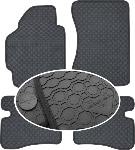 Mazda 626 V GF 1997-2002 Коврики резиновые PRIMELINER