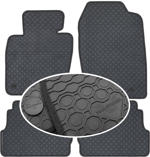 Mazda CX-5 II SUV 2017 - гумові килимки PrimeLiner - Чорні