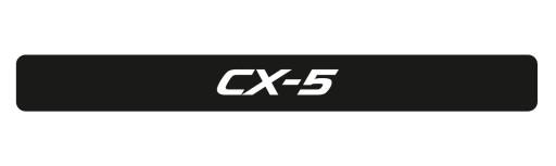 Mazda CX - 5 наклейки для защиты порогов